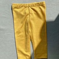 Baby leggings No2219b, yellow