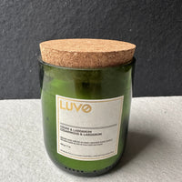 Cedar & Labdanum candle by LUVO