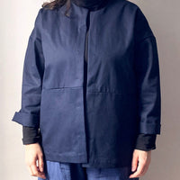 Loose twill jacket No2290u, three colours