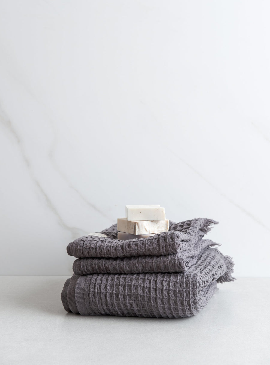 Waffle cotton towel by Confetti Mill
