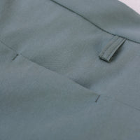 Trousers No2092w, sage and sepia