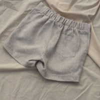 Linen shorts No2235w