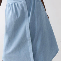 Skirt No2402w, pale denim