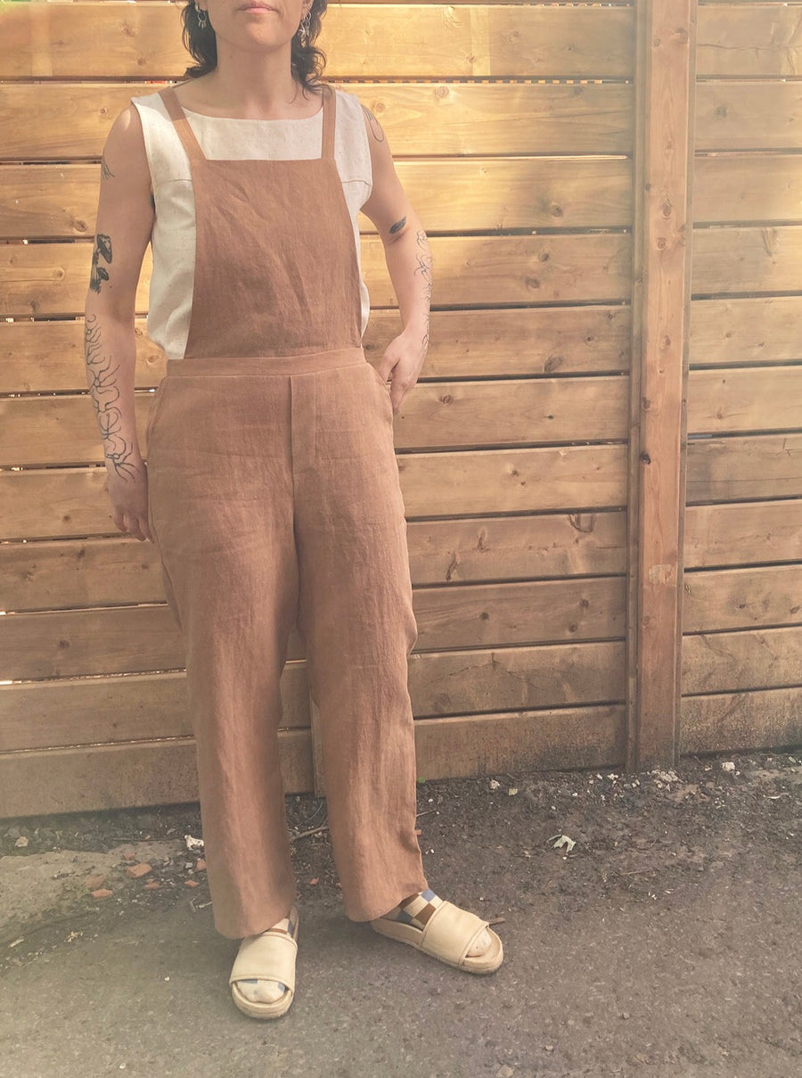 Overalls No2427w, linen