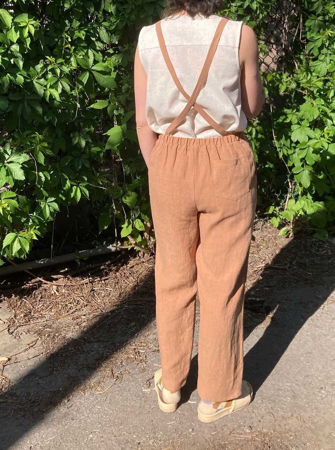 Overalls No2427w, linen