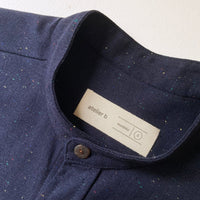 Short sleeve shirt No2444m, coton & linen