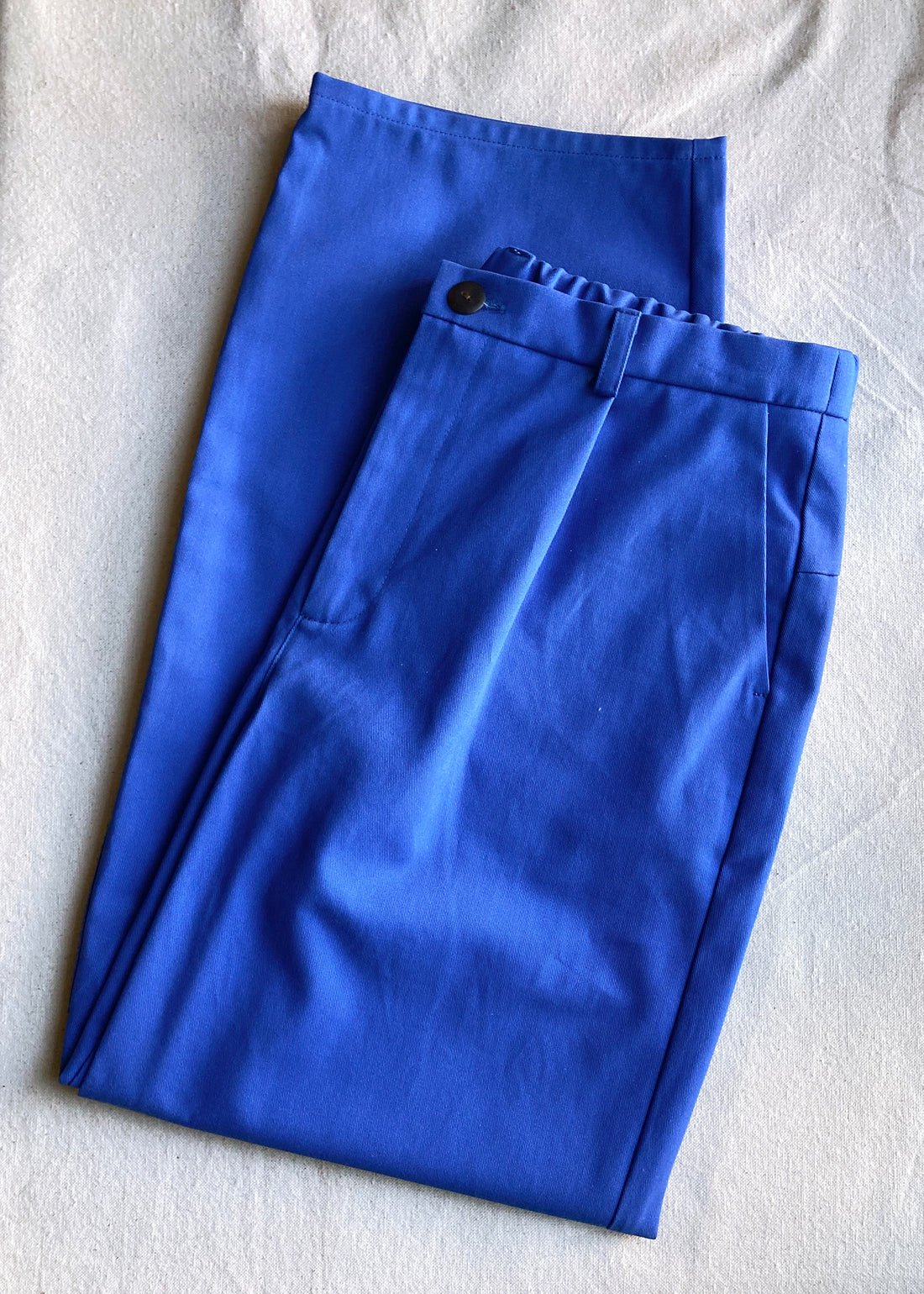 Balloon trousers No2492w, brushed cotton twill