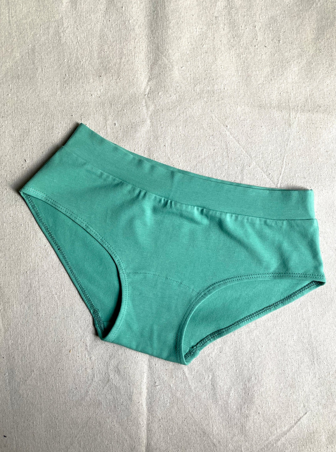 Women's Cotton Mid Waist Panty Combo in Mint Green & Wine Color Color