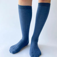 Knee-high wool socks by OKAYOK