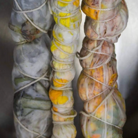 Ensemble de teinture végétale, foulard de soie par Dahlia Milon Textile