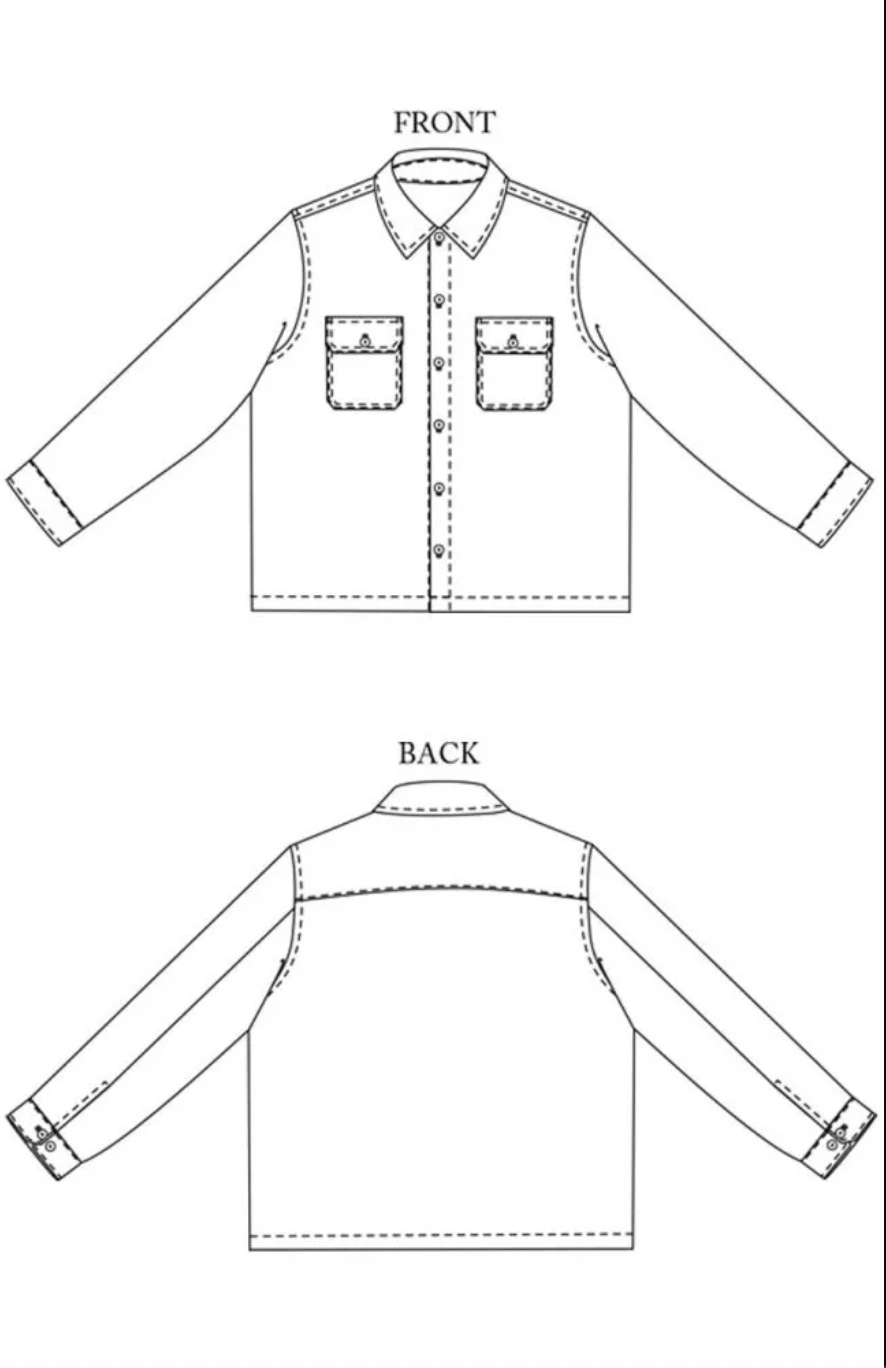 Pattern Arbor shirt by Merchant & Mills