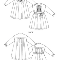 Pattern Cawley shirt dress by Merchant & Mills