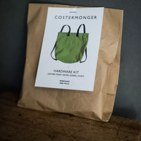 Hardware kit for Costermonger bag by Merchant & Mills, nickel