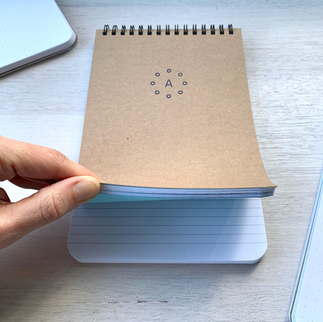 Mixed paper notepad by Atelier Archipel