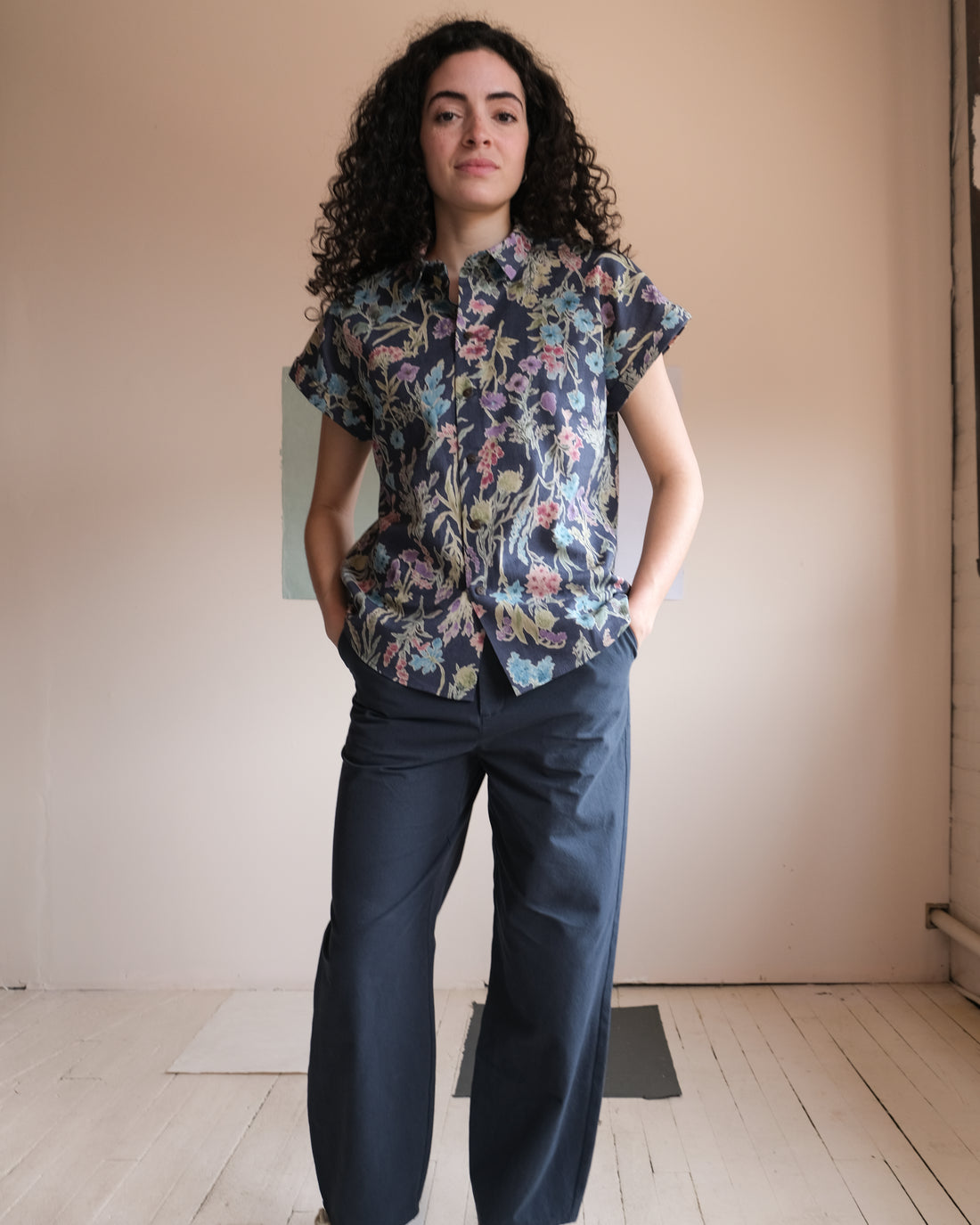 Pantalon ballon No2492w, coton