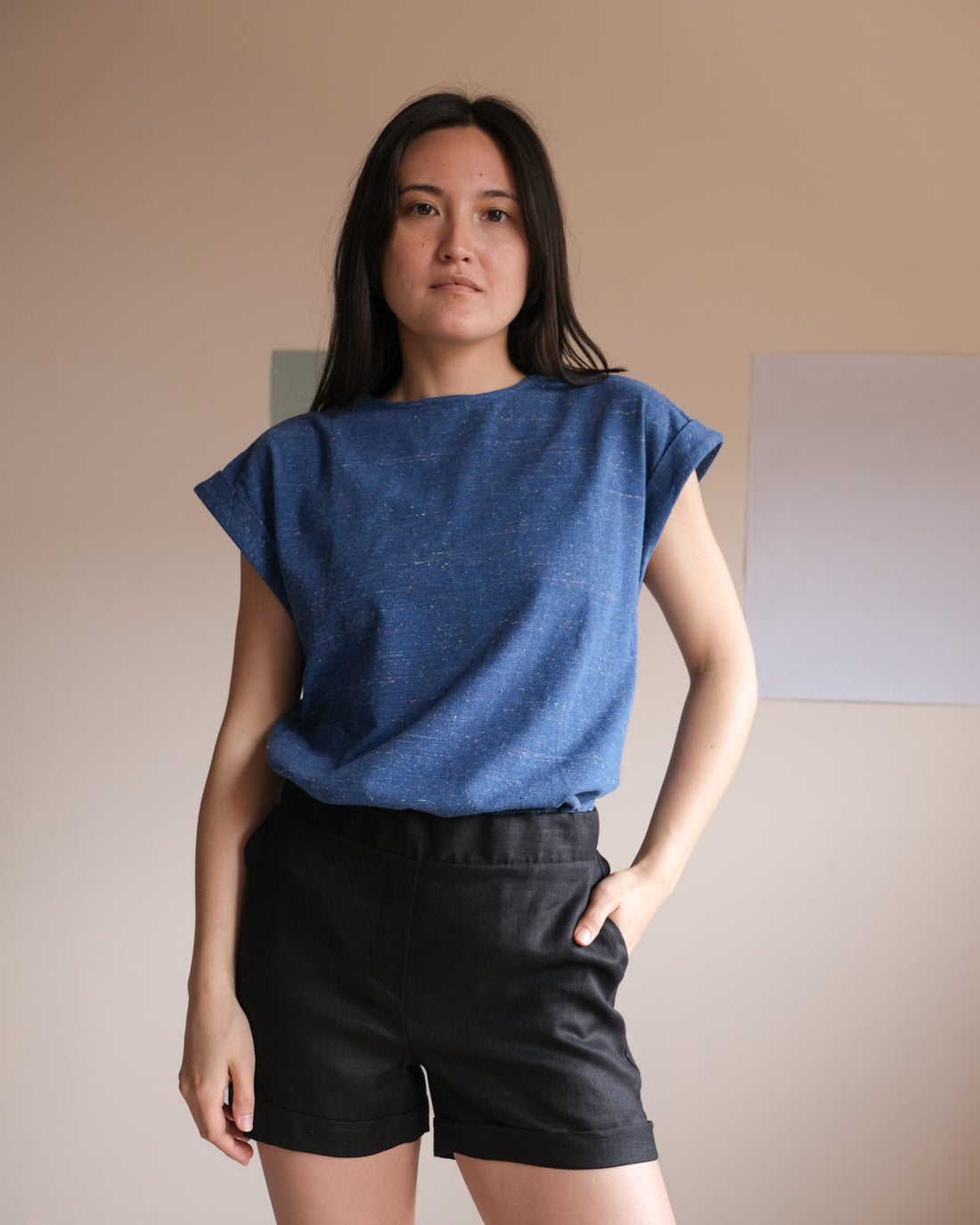 Haut manche à même No2504w