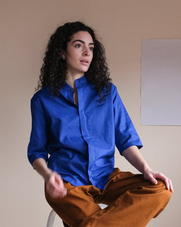 Unisex shirt No2543u, solid colours