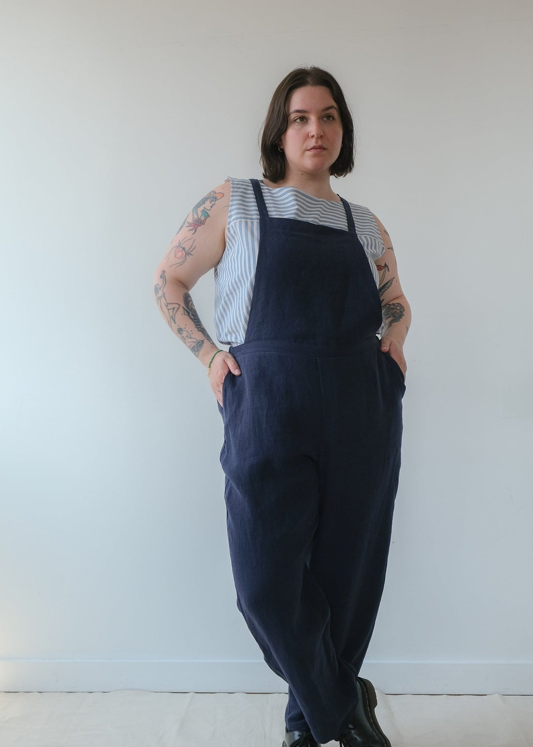 Overalls No2427w, linen