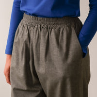 Pantalon ample No2274w, flanelle de coton