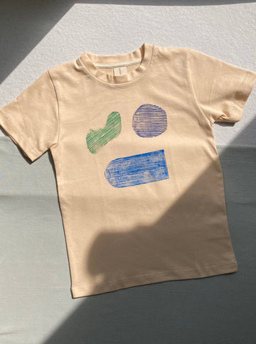 Kids t-shirt No2270k, printed by hand