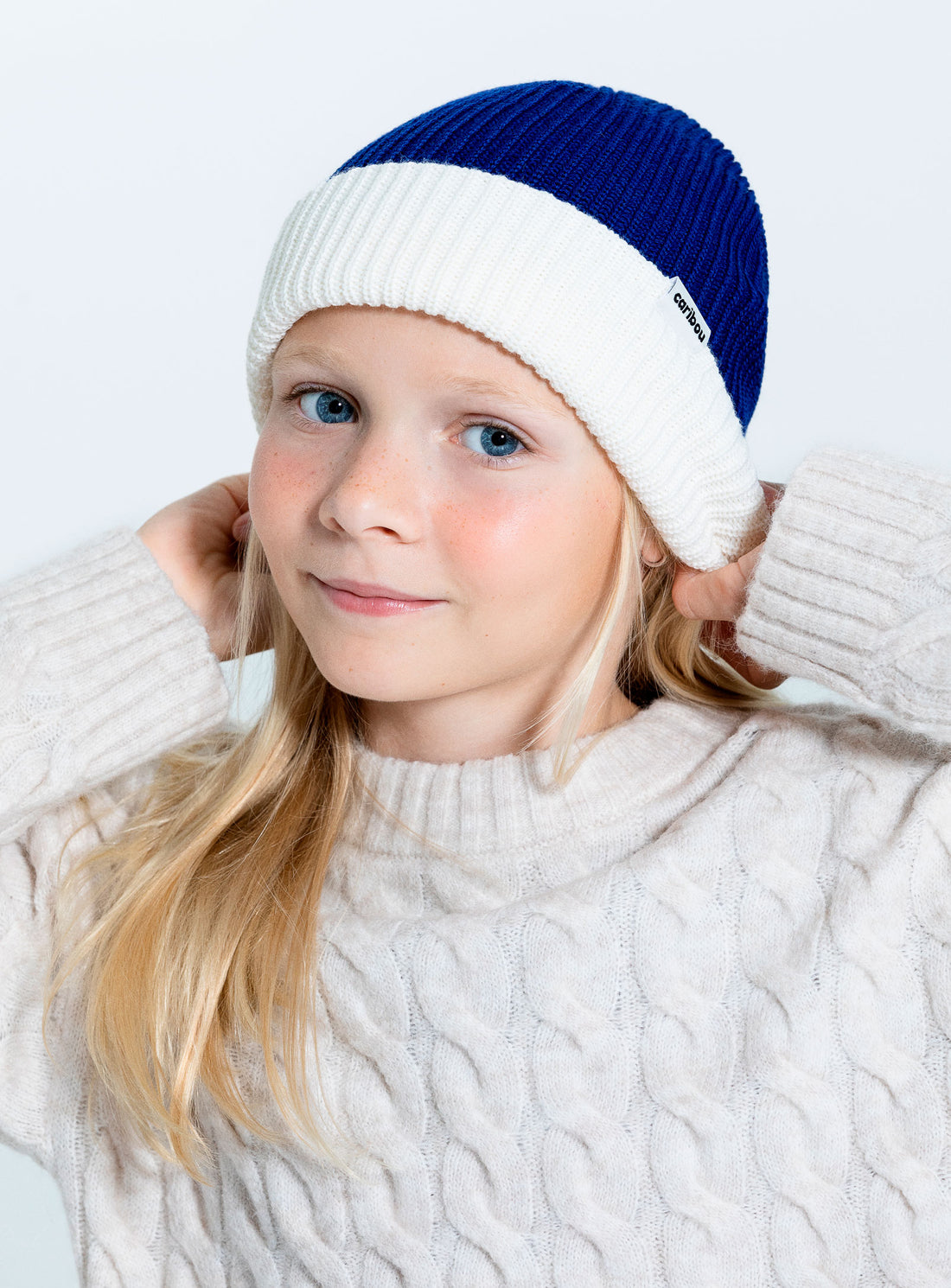 Fisherman toque by Caribou, baby and junior