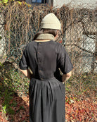 Robe tencel No2510w noir dos