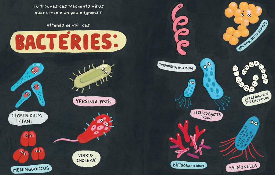 Le fan club des microbes