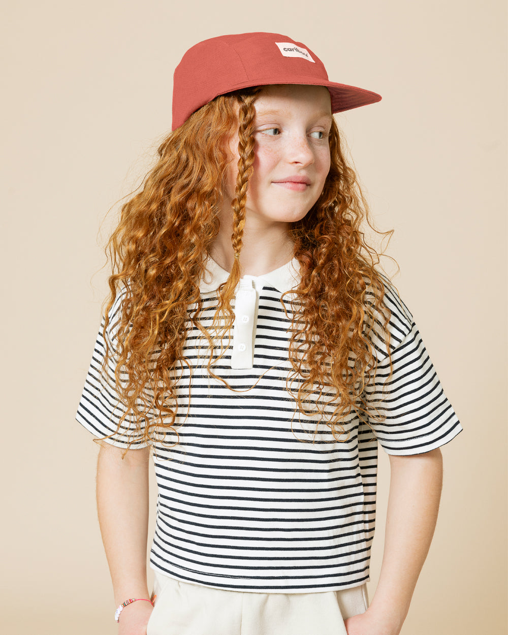 Linen cap by Caribou, solid colours – atelier b