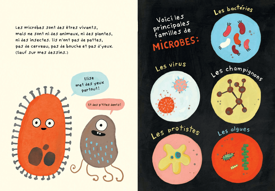 Le fan club des microbes