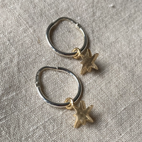 Minis anneaux Étoile par La Manufacture, or