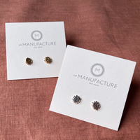 Soleil earrings by La Manufacture