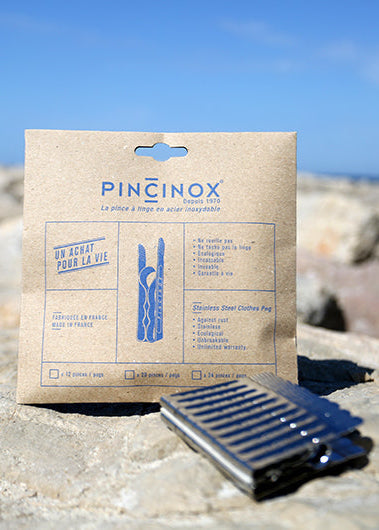 Pinces à linge en acier inoxydable de Pincinox