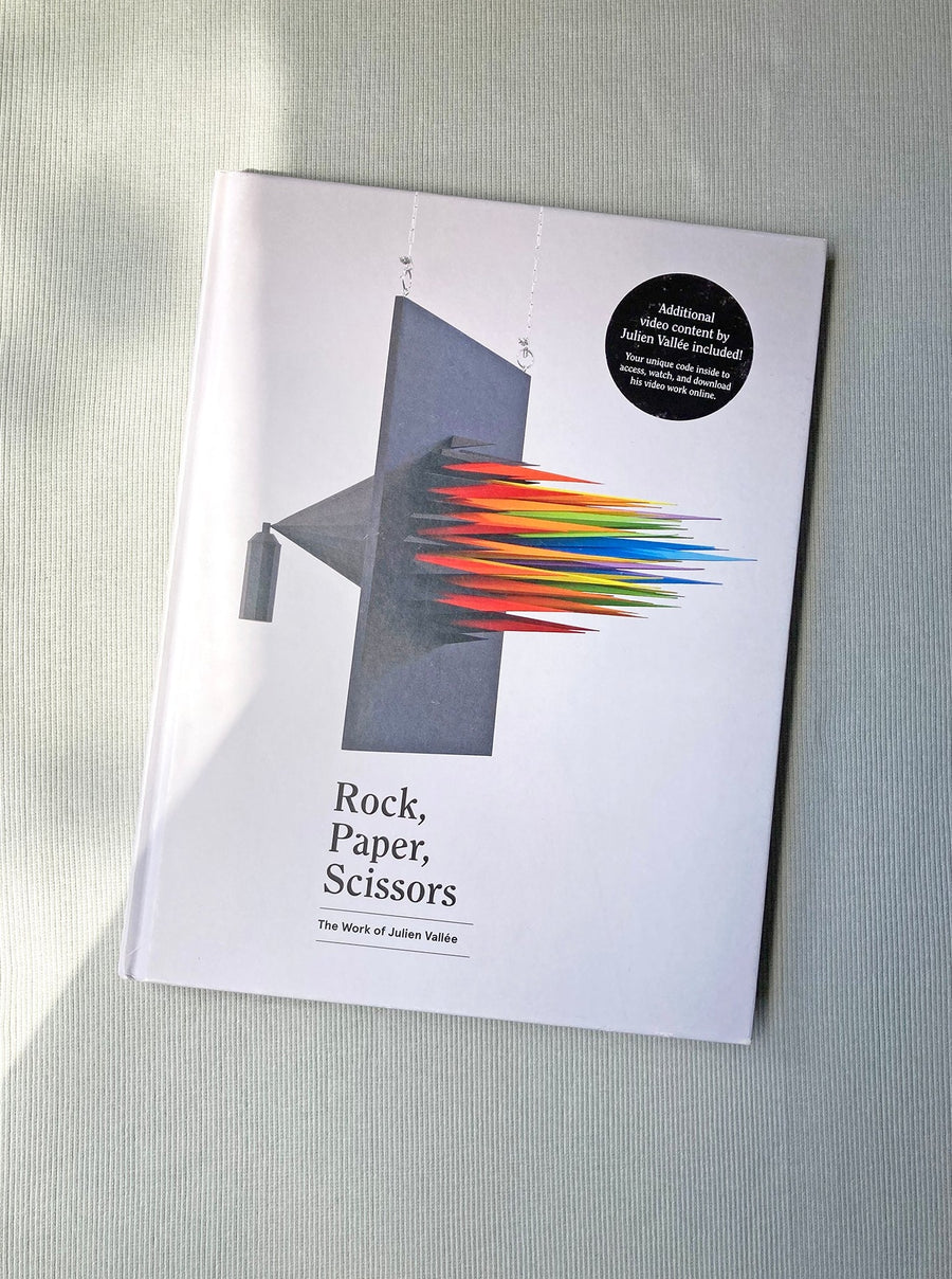 Livre Rock, paper, scissor by Julien Vallée – atelier b