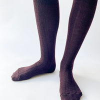 Knee-high wool socks by OKAYOK