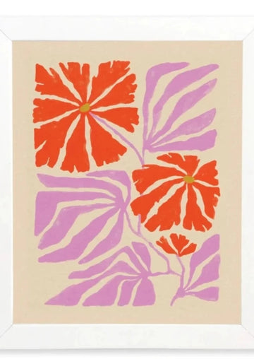 English Garden art poster by Paperole
