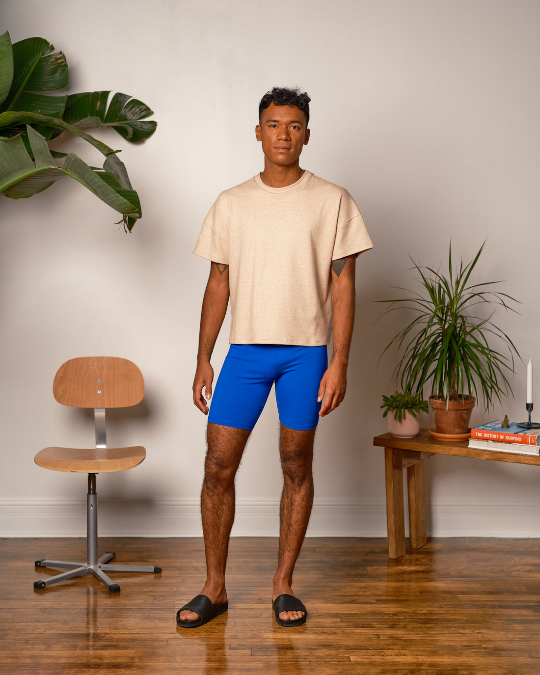 Unisex organic cotton shorts No6068u – atelier b