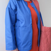 Loose twill jacket No2290u, three colours