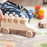 Wooden bus by Thorpe Toys