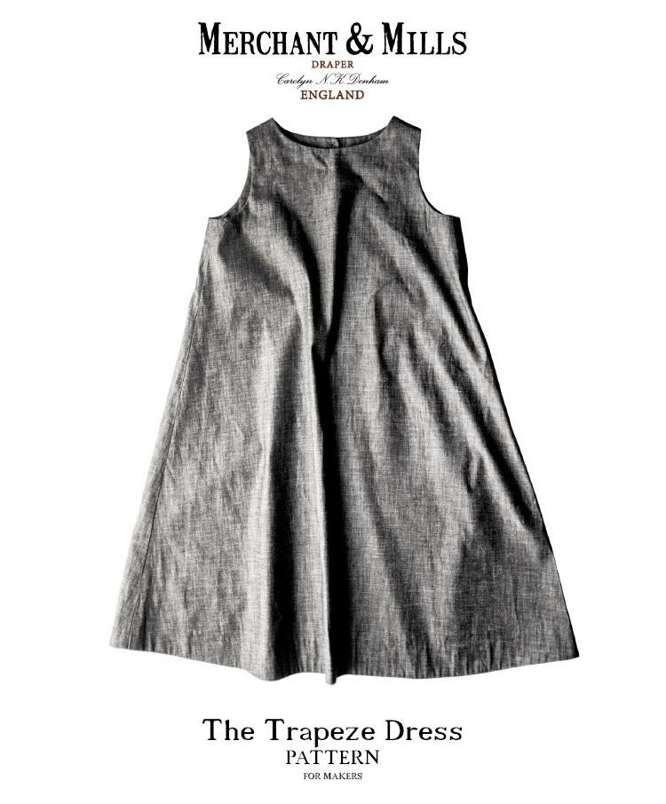 Trapeze dress pattern by Merchant & Mills