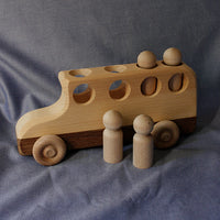 Wooden bus by Thorpe Toys