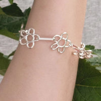 Bracelet fleurs par Marmo