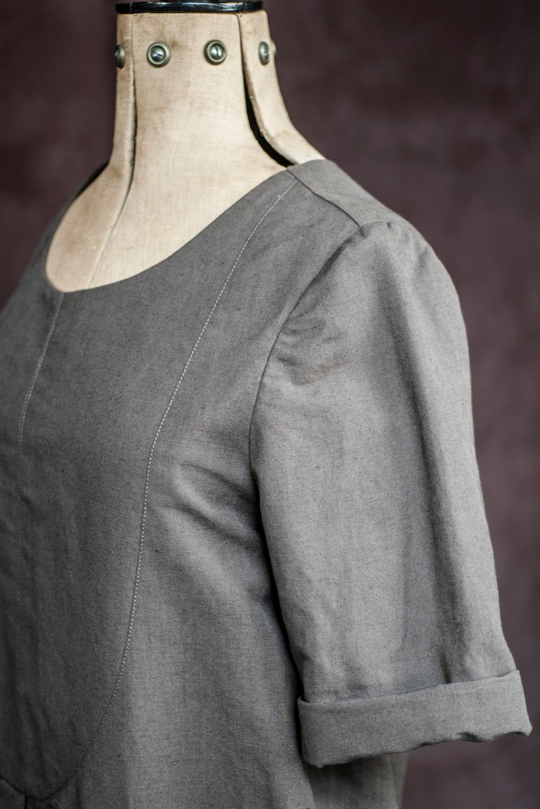 Shirt dress pattern by Merchant & Mills 