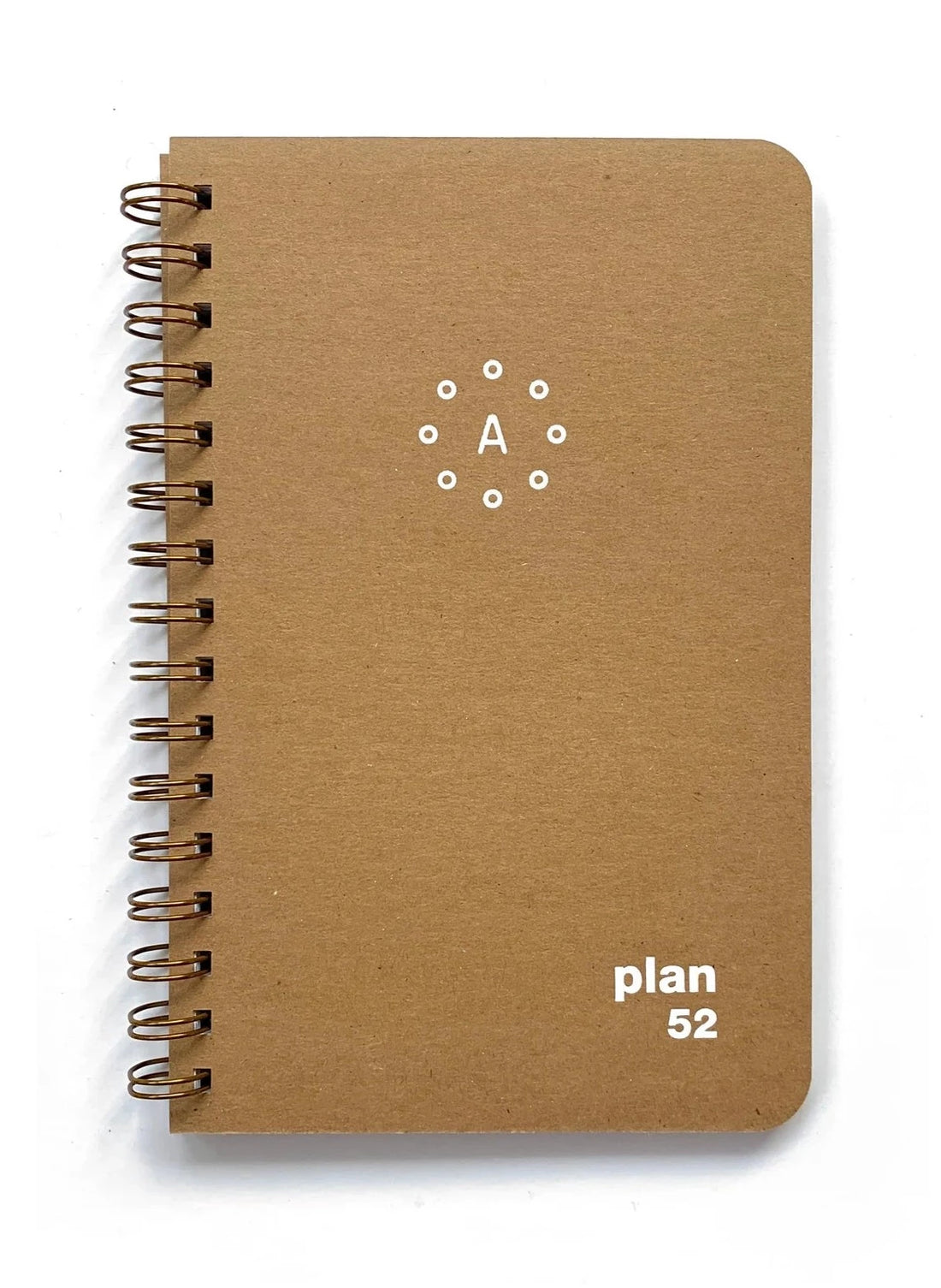 Agenda Intemporel spiralé par Atelier Archipel, kraft