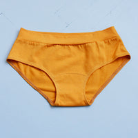 Mid-rise underwear No6065w, solid colours