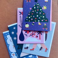 Holidays greeting cards by Paperole