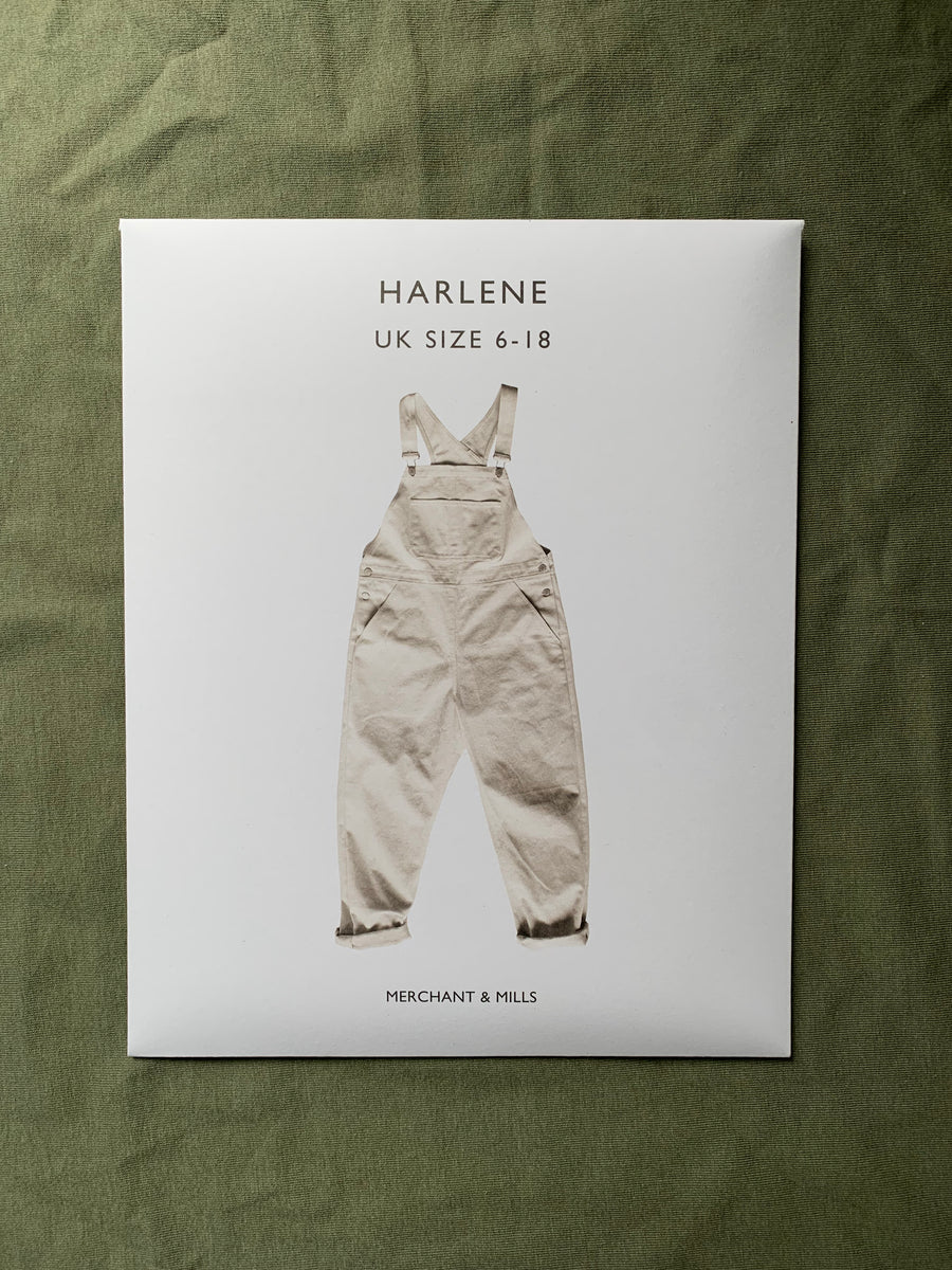 Harlene overalls pattern by Merchant & Mills