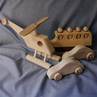 Wooden bus by Thorpe Toys