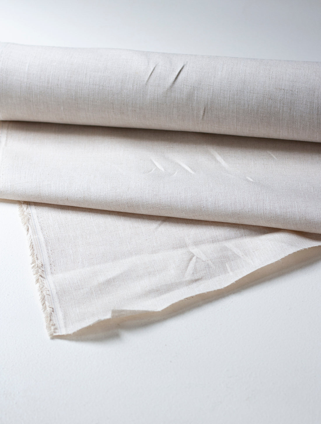 Natural linen, by the half meter