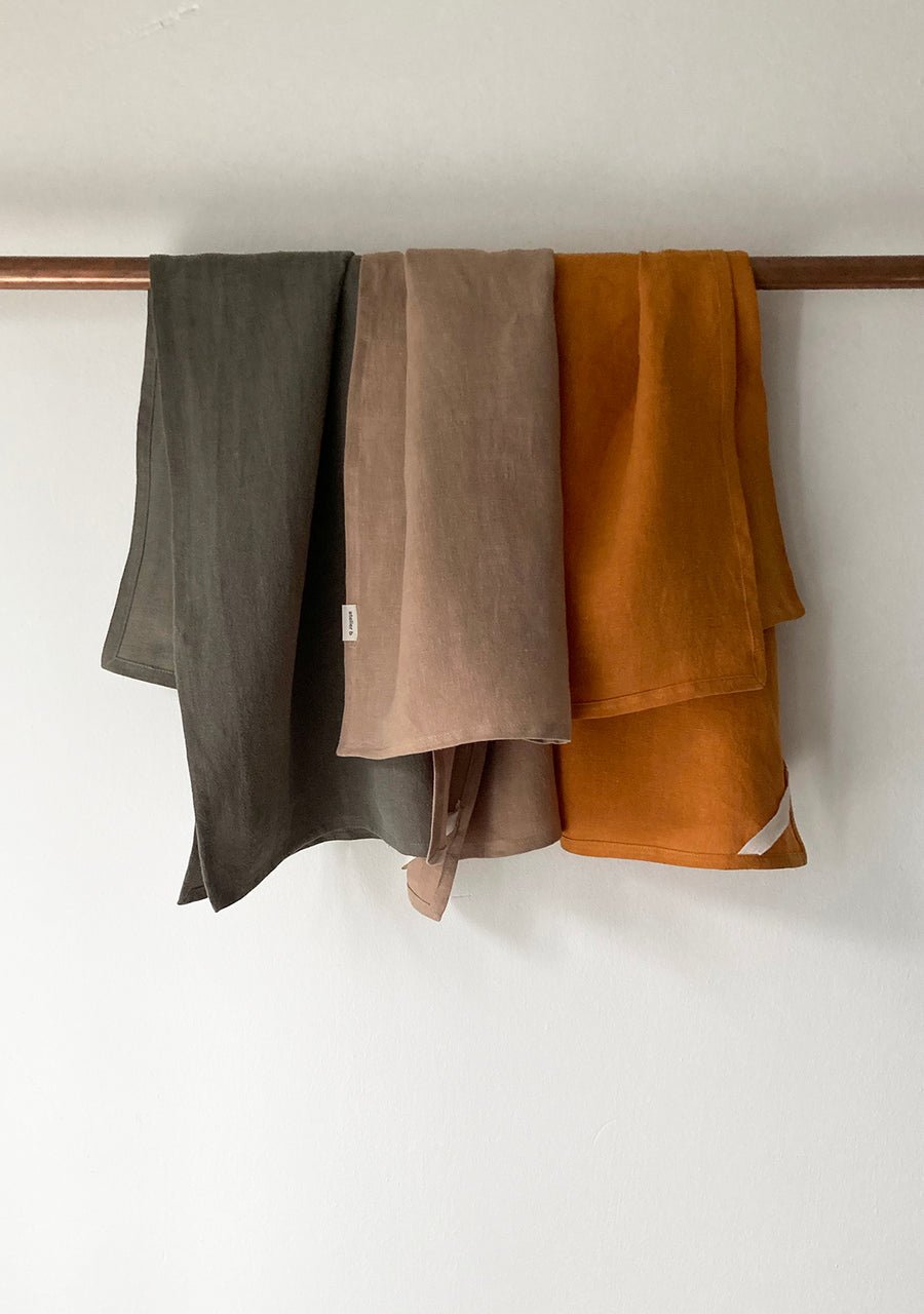 Linge à vaisselle en lin